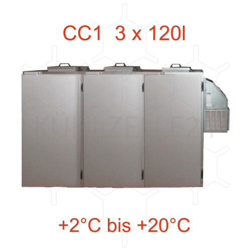 Viessmann TectoSet CC1 3 x 120l Abfallkühler ohne Winterregelung und Aggregat rechts - 7762428