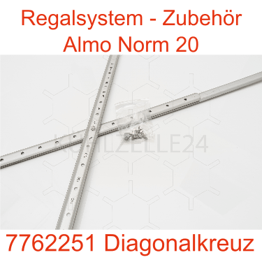 Rega Almo Norm 20 Aluminium Diagonalkreuz