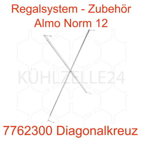 Rega Almo Norm 12 Aluminium Diagonalkreuz