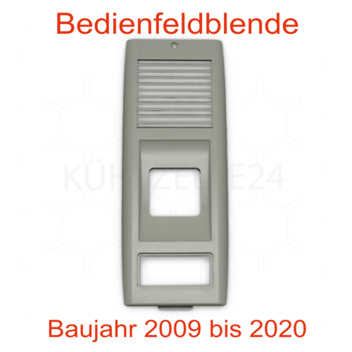 Viessmann Bedienfeldabdeckung lichtgrau für Baujahr 2009 - 2020