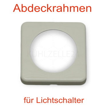 Viessmann Lichtschalter-Abdeckrahmen für Baujahr 1992- 2009