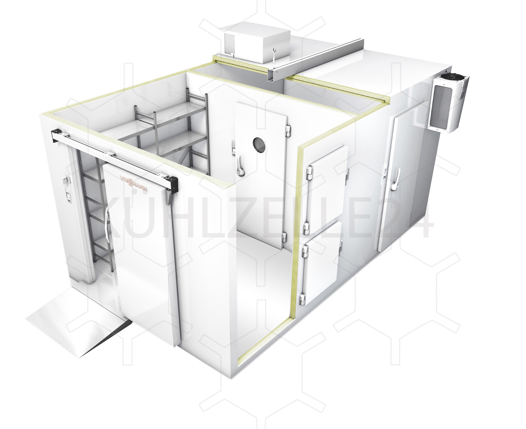Grafik_Tecto_Kombizelle - Kühlsystem von Viessmann