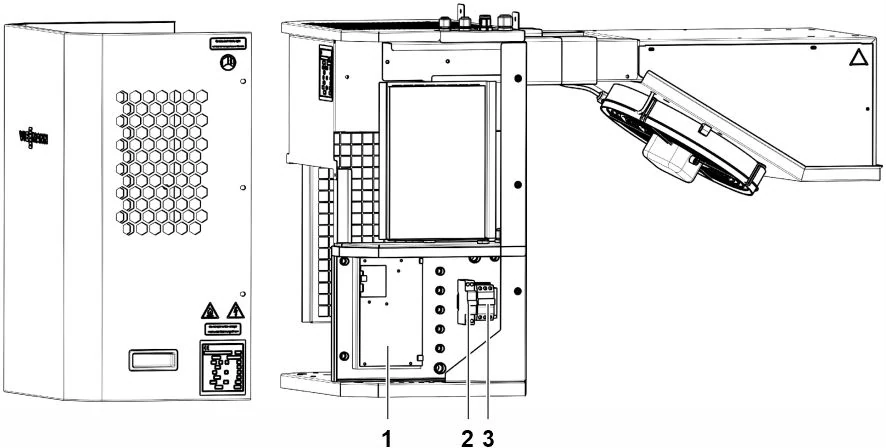 Explosionszeichnung WMC4 0600 – Steuerplatine