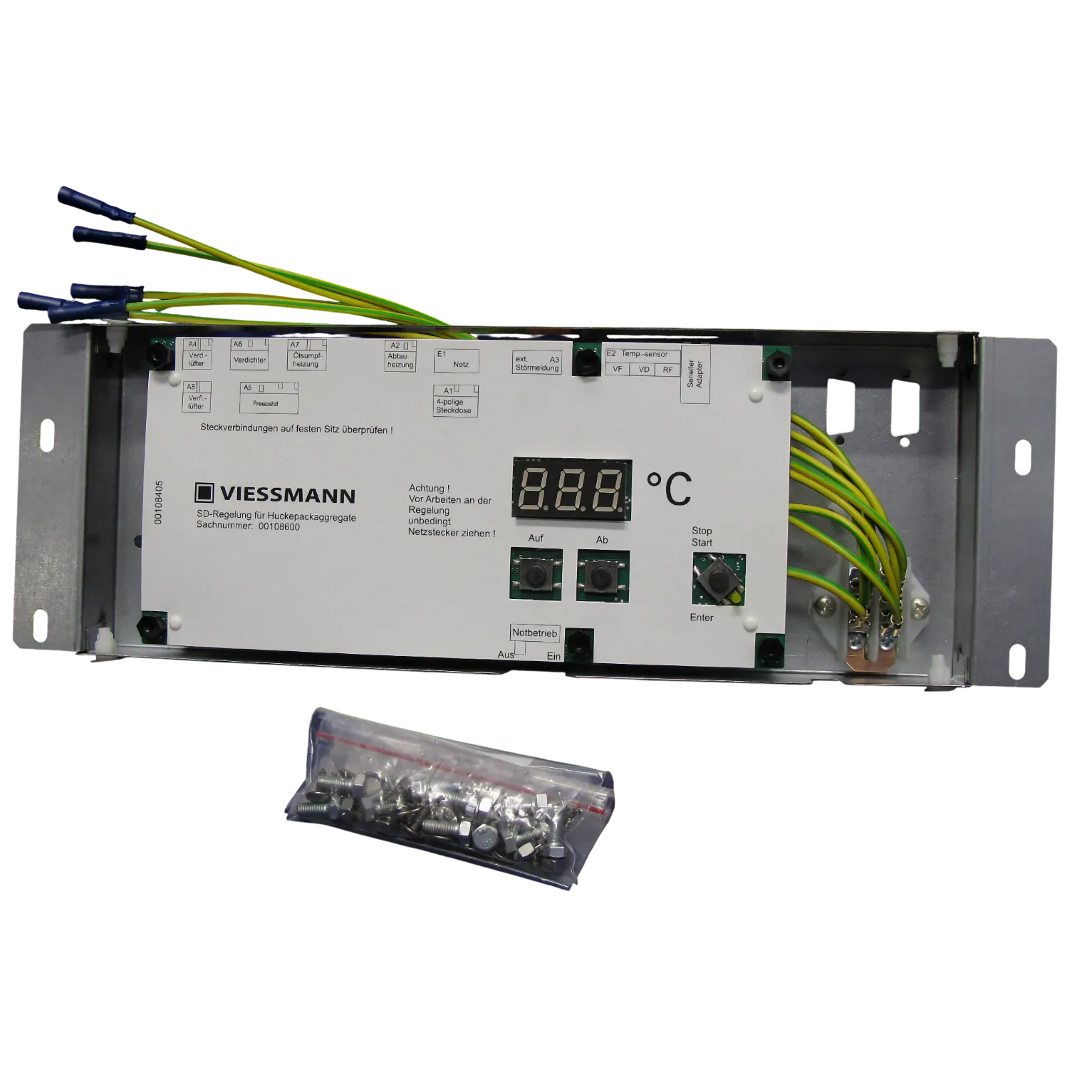 Viessmann elektronische Regelung Umrüstsatz SD für SE E S Kühlaggregat RückseiteKühlzelle24