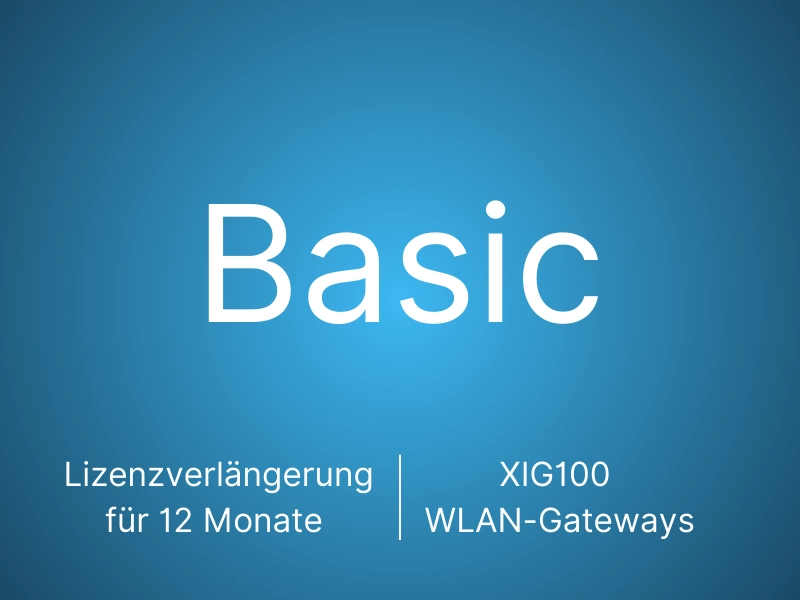 XIG100 Lizenzverlängerung – 12 Monate