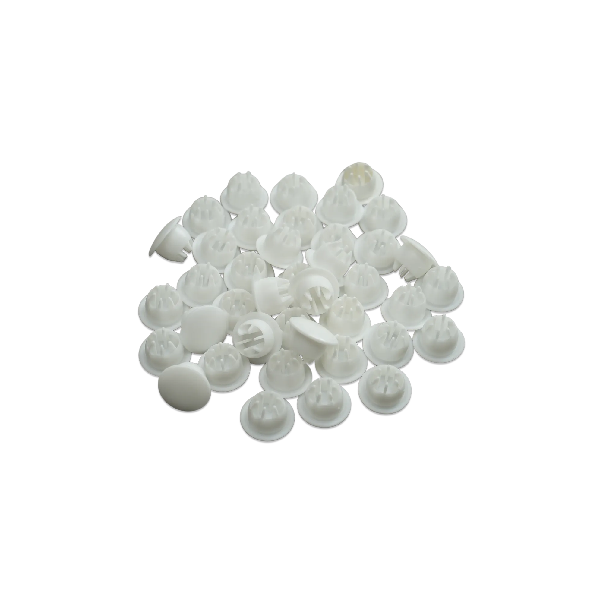 Kunststoff-Stopfen in Weiß für Viessmann Kühlzellen – Ersatzteil zur Wandabdeckung