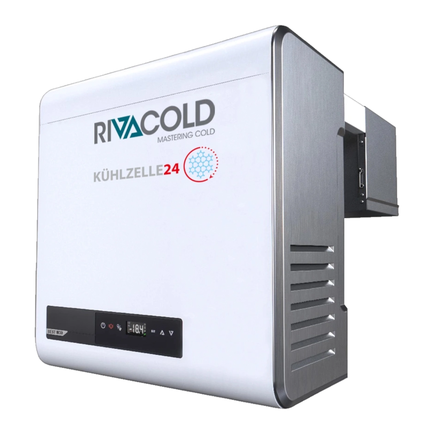 Rivacold BEWS30xLAxx Wand-Kühlaggregat für Tiefkühlung Baugröße 2 zur Montage an Kühlzellen