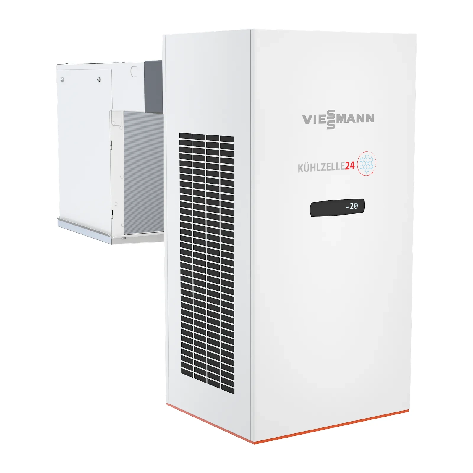 Viessmann Tiefkühlaggregat TectoCore WMF5, Schrägansicht von vorne links